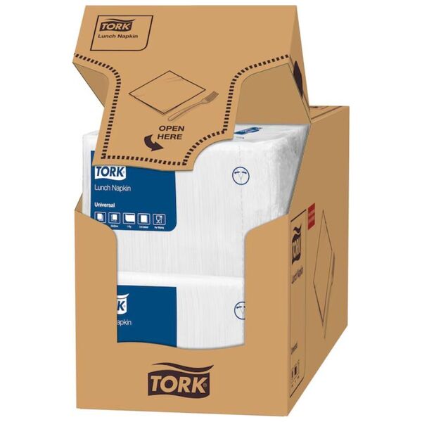 Tork Tork 509300, Λευκό, Μονόχρωμο, 162 mm, 162 mm, 855 g, 16,3 cm 14165765 7322541051932
