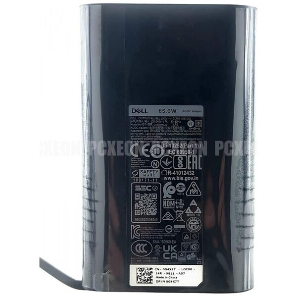 Μετασχηματιστής AC Dell 65W για φορητό υπολογιστή 14173967 5715063108147