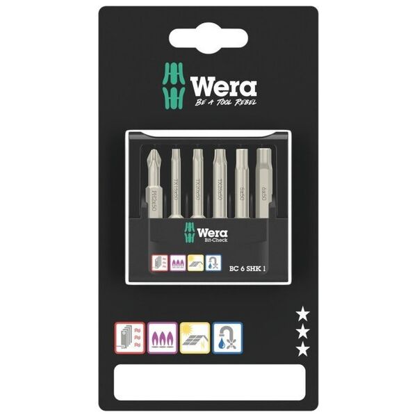 Wera Wera Bit-Check 6 SHK 1 SB 14178077 4013288227997