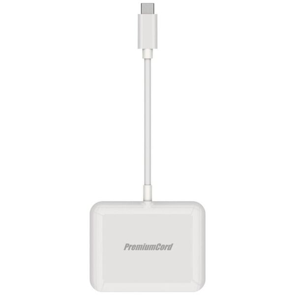 Προσαρμογέας USB PremiumCord PremiumCord Převodník USB-C σε HDMI2.0+USB3.0+Audio+PD (iPad Pro) 14222189 8592220000000