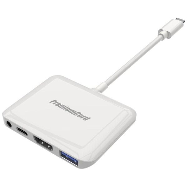 Προσαρμογέας USB PremiumCord PremiumCord Převodník USB-C σε HDMI2.0+USB3.0+Audio+PD (iPad Pro) 14222189 8592220000000