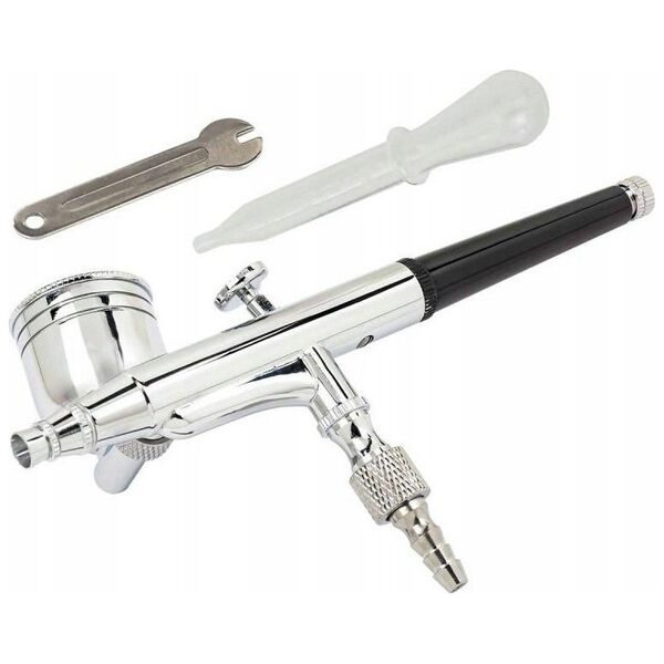 Rockforce Airbrush (στόμιο: 0,3mm, χωρητικότητα 6ml, πλαϊνό δοχείο) 14404161 5906692104642