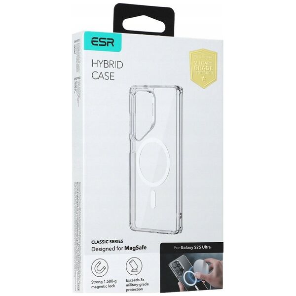 ESR CLASSIC HYBRID HALOLOCK MAGSAFE GALAXY S25 ULTRA CLEAR