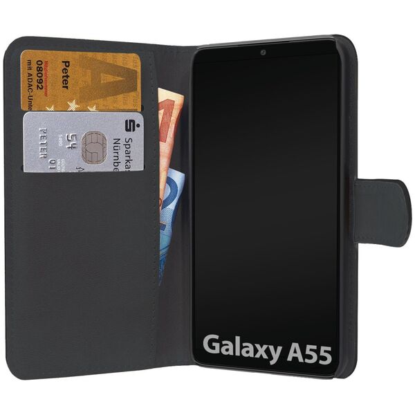 Pedea PEDEA Book Cover Classic für Samsung Galaxy A55 5G, schwarz