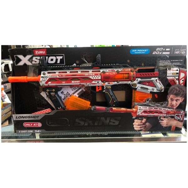 X-Shot Παιχνίδι όπλο X-SHOT Skins Pro, σειρά 1 Sinister, ποικιλία, 36600 14234171 193052050052
