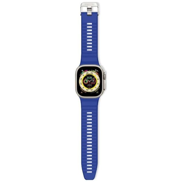 Decoded Decoded Silicone Ultra Traction Strap 42/44/45/49mm Galc  Blue