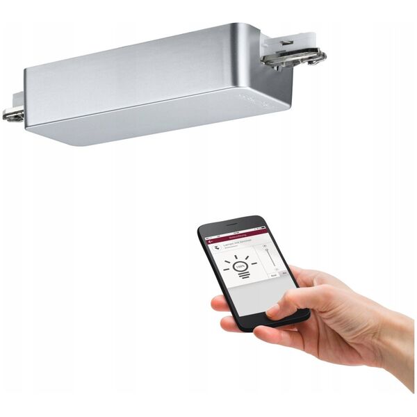 Paulmann SmartHome Zigbee URail προσαρμογέα dimming/switch max. 400W 230V Λευκό Μεταλλ 11221034 4000870500514