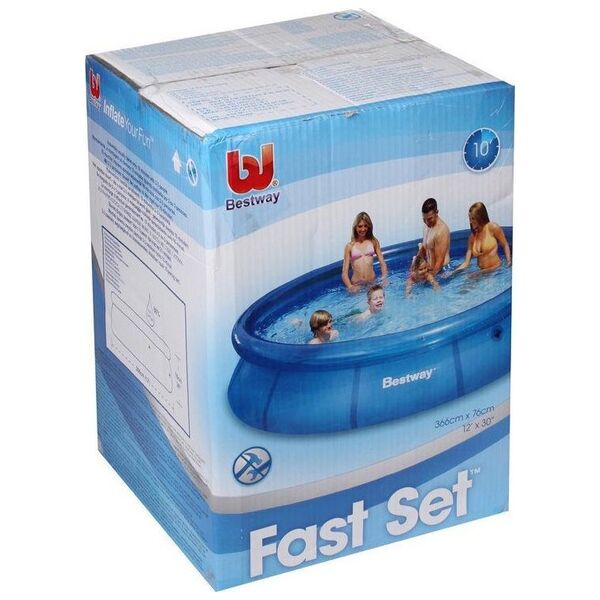 ΦΟΥΣΚΩΤΗ ΠΙΣΙΝΑ Bestway FAST-ΣΕΤ 366X76CM 13973463 6942138950977