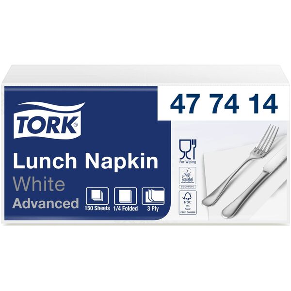 Tork Tork 477414, Λευκό, Μονόχρωμο, 325 mm, 328 mm, 328 mm, 162 mm 13988973 7322540672930