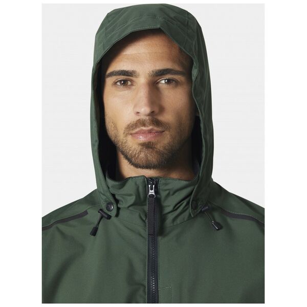 Ανδρικό μπουφάν Helly Hansen HELLY HANSEN Manchester 2.0 Shell Jacket, πράσινο 3XL 13768361 7040059041046