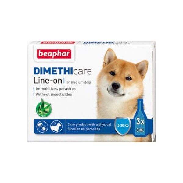 Beaphar Flea & Tick Line On (Dimethicone) Medium Dog 13801745 8711230000000
