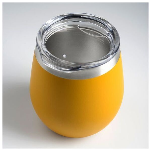 GSI Outdoors Glacier Stainless Glass  236ml [8 fl.oz.], Mineral Yellow