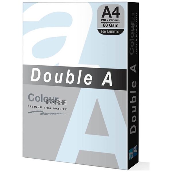 Double A Έγχρωμο χαρτί Double A, 80g, A4, 500 sheets, Ocean 13831959 8858740000000