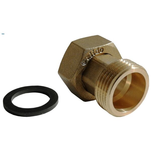 ARKAINSTALLATIONS Calido CA/KG-1215-RP Εξάρτημα μισής βίδας, μισό ορείχαλκο, ισοπέρασμα, βίδα 1/2" 13866838 5902557274697