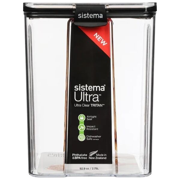 Sistema Sistema - Tritan Ultra Square 2,75L 13939305 9414202514127