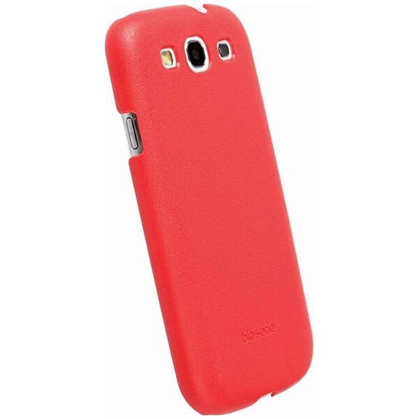 Krusell Krusell BioCover - Beskyttelsescover til mobiltelefon - bio plastic - rød - for Samsung Galaxy S III 13939329 7394090896906
