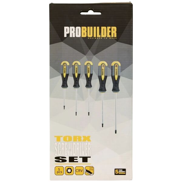 Pro-Line PROBUILDER - SKRUETRÆKKERSÆT TORX 5 DELE 13962588 5709386790554