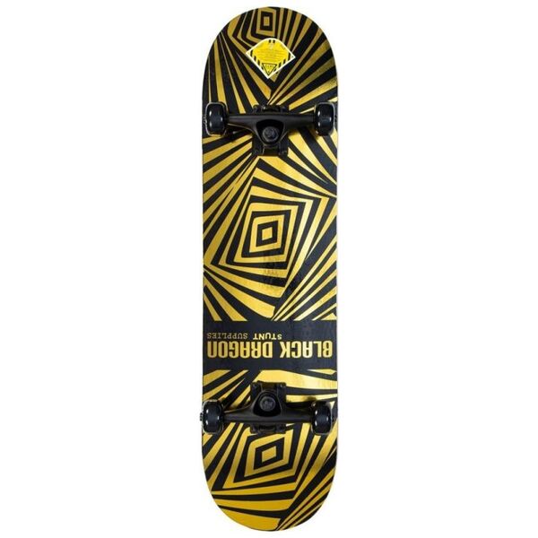 Dragon Riedlentė BLACK DRAGON PRISM BLOX 6293 Gold/Black skateboard 13970881 8716404334420