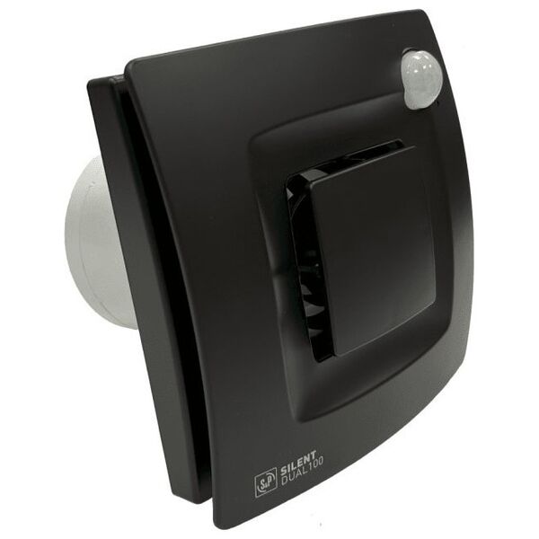 Eaton Fan SILENT DUAL 100 MATT BLACK 5210021200 220240V 50HZ RE 14010451 8445325203644