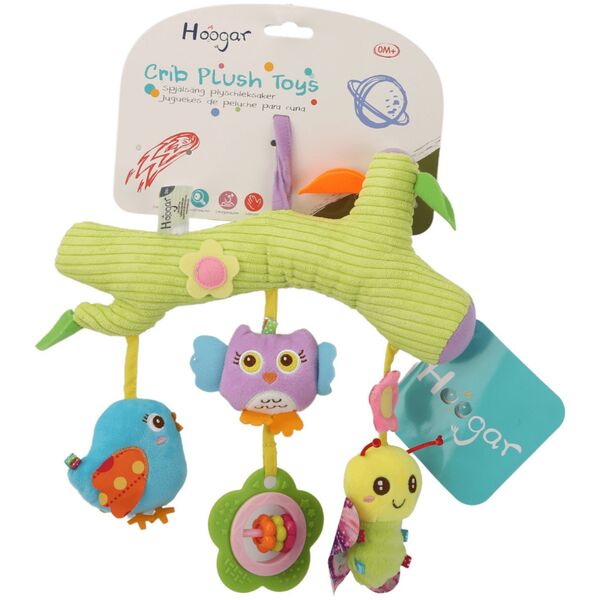 JOHNSONS BABY HOOGAR Βρεφικό λούτρινο παιχνίδι, Sky 14031889 4743199010608