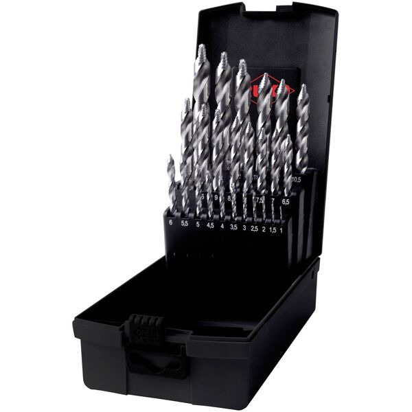 Drill Sourcing Σετ τρυπανιών 25 τεμαχίων RUKO HSS-G Ultimatecut Flowstep 13494845 4007140386120
