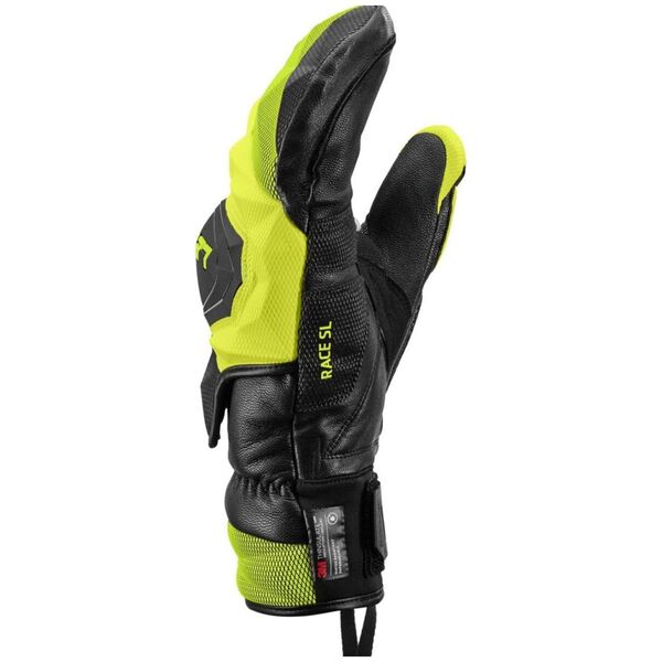 Leki LEKI GLOVES WCR Venom SL 3D MITT black-ice lemon11.0 13529225 4028173328284