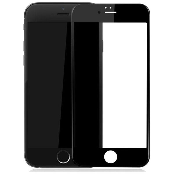 Renov8 Tempered glass 3D για iPhone 8/7 Plus μαύρο - σκληρότητα επιφάνειας 9H - πακέτο λιανικής 13761112 8059513222890