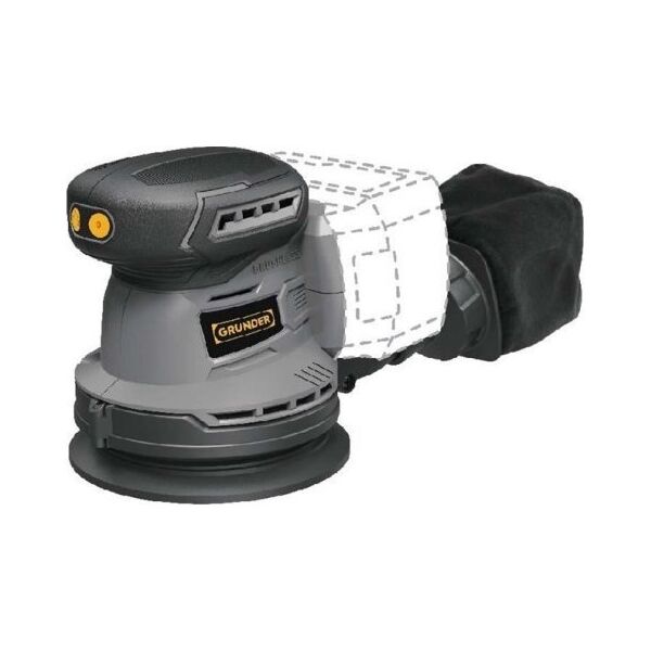 Grunder Έκκεντρο τριβείο Grunder RO-B1118, χωρίς ψήκτρες, 18 V 13765068 4772013276920