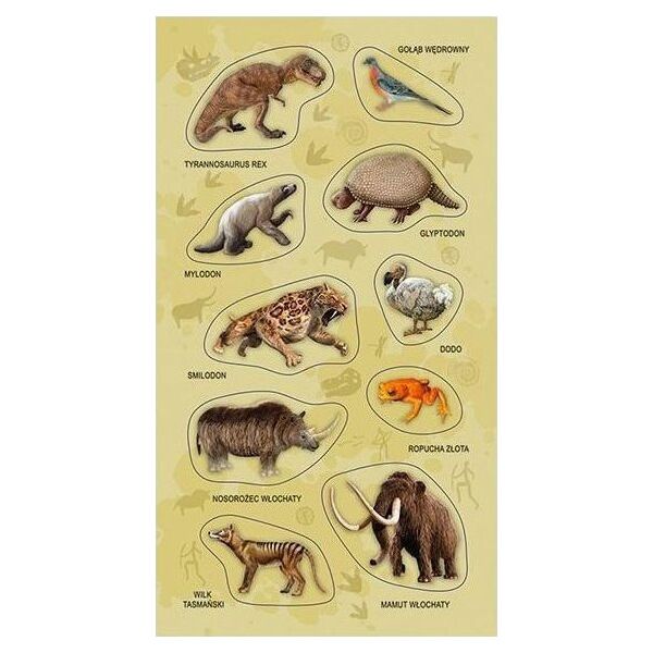 Teka Stickers Ζώα, εξαφανισμένα είδη 13898556 4823277388956