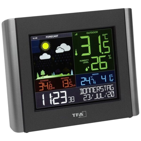 Μετεωρολογικός σταθμός TFA TFA 35.8000.01 ΠΡΟΒΟΛΗ METEO WLAN Ραδιοφωνικός Μετεωρολογικός Σταθμός 11098853 4009816035592