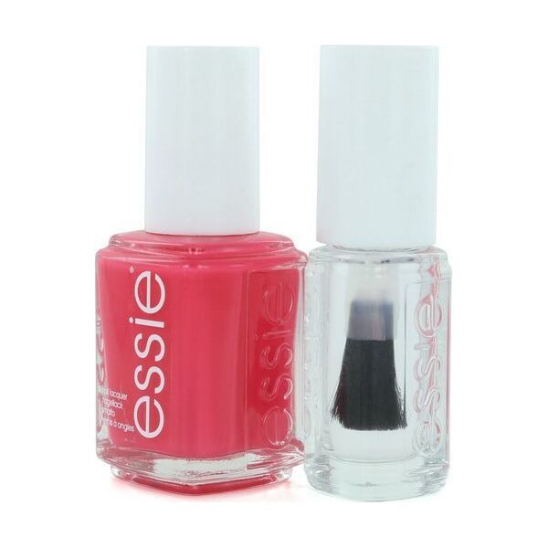 Σετ Essie Essie: Σμάλτο νυχιών, Vegan, γυαλιστερό φινίρισμα, βερνίκι νυχιών, 72, Peach Daiquiri, 13,5 ml + Περιποίηση νυχιών - Good To Go, Top Coat, Λάκα ενδυνάμωσης νυχιών, 5 ml για γυναίκες 13076743 4084200228729