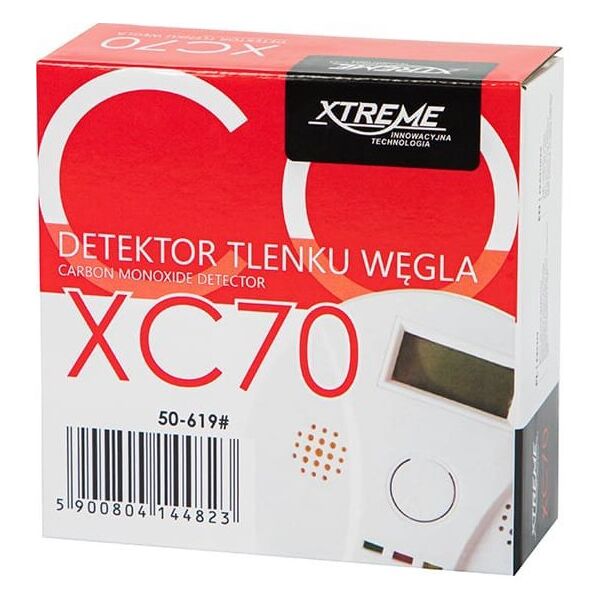 Blow 50-619# Detektor czujnik czadu xc70 lcd