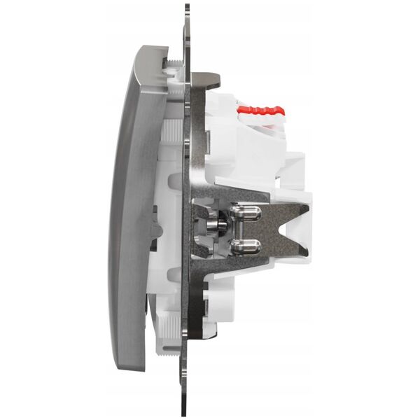 Schneider Electric Sedna Design Light κουμπί ασημί αλουμίνιο SDD113132 10396031 3606481479471