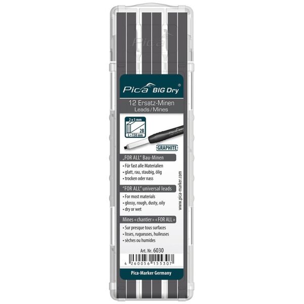 Pica-Marker Pica BIG DRY Ανταλλακτικά για ΟΛΟΥΣ τον γραφίτη - SB 11544087 4260056155963