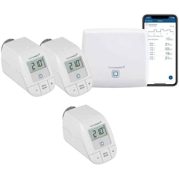 HomeMatic IP Homematic IP Starter Set Heizen+ Heizkörperthermostat βασικό 11720836 4029164129439