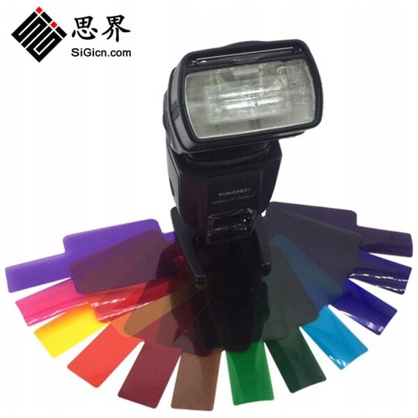 SiGi Strobist Gel Filters 12 Colors For Flash 11730652 5904647809437