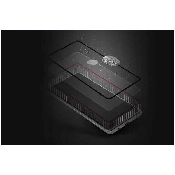 MyScreen Protector Xiaomi Redmi 10 5G - σκληρυμένο γυαλί για ελαφρώς στρογγυλεμένες οθόνες DIAMOND GLASS LITE edge FULL GLUE 11861925 5904433212229