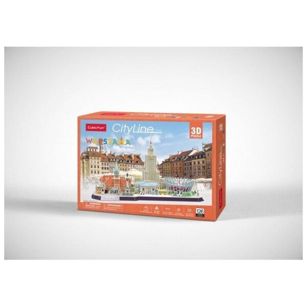 CHARGERCUBE  PUZZLE 3 D CITYLINE WARSZAWA