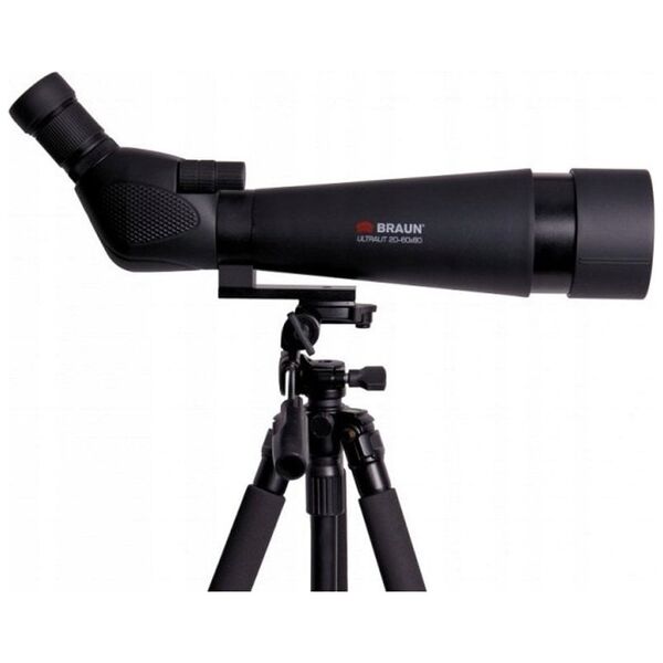Τηλεσκόπιο Braun Phototechnik Braun Ultralit 20-60x80 τηλεσκόπιο & τρίποδο 11231826 4000567201328