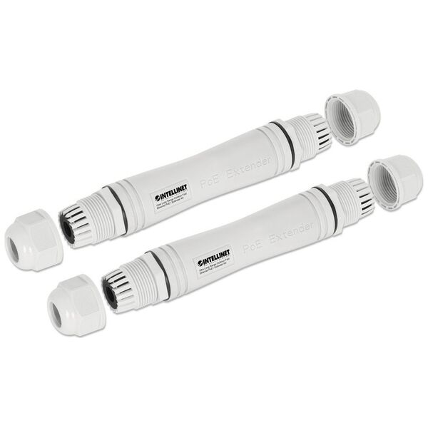Konwerter światłowodowy Intellinet Network Solutions INTELLINET UltraLong Range Outdoor PoE-Extender bis 1000m