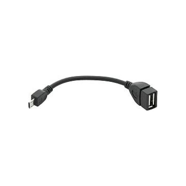 Adapter USB Blow microUSB - USB Czarny  (75-837#)