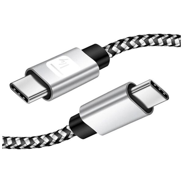 Kabel USB 2.0 Typ-C USB-C 50cm 3A Szybkie Ładowanie w Oplocie