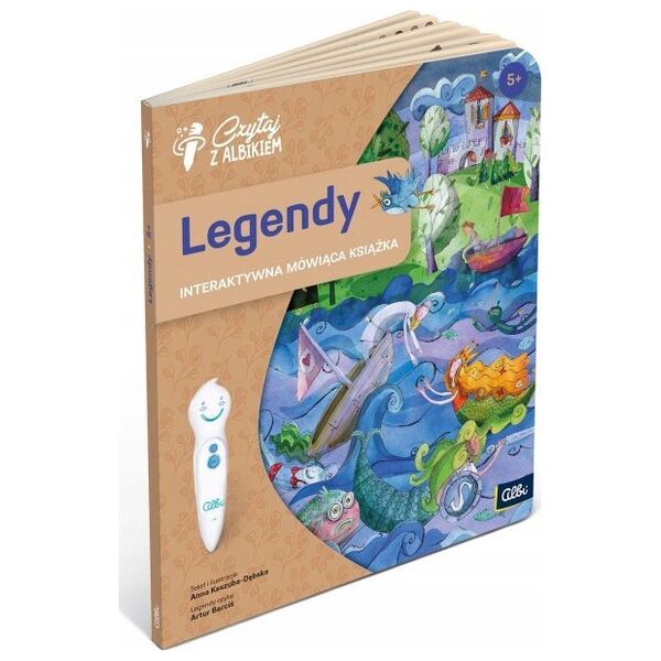 Czytaj z Albikiem Książka Legendy 5+