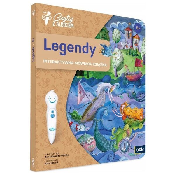 Czytaj z Albikiem Książka Legendy 5+
