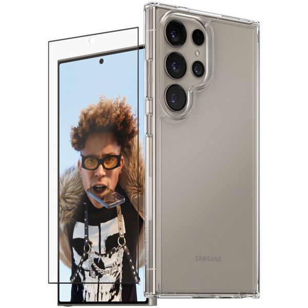 CARE by PanzerGlass Fashion 2in1 Case+Glass protection set for Samsung Galaxy S25 Ultra