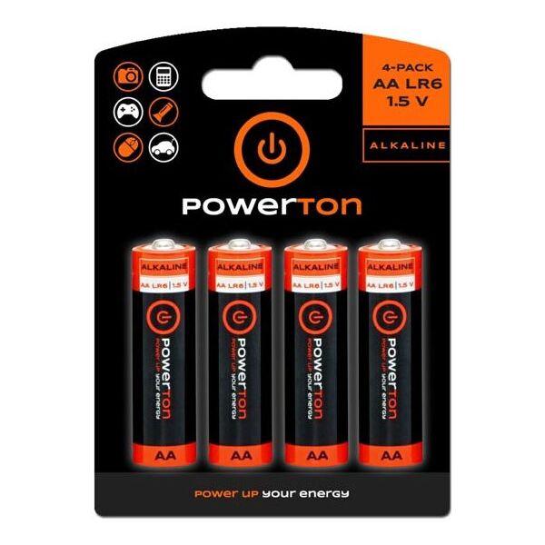 Powerton Bateria AA / R6 40 szt.
