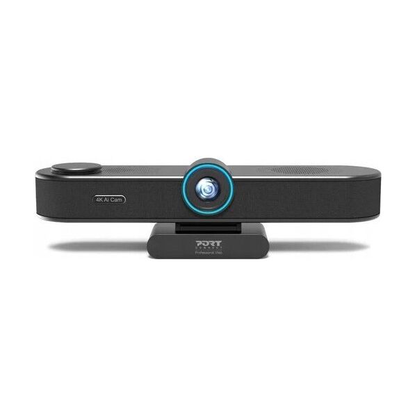 Kamera internetowa Port Designs Port Designs 902005 kamera do wideokonferencji 8,29 MP Czarny 3840 x 2160 px 30 fps CMOS 25,4 / 2,8 mm (1 / 2.8")