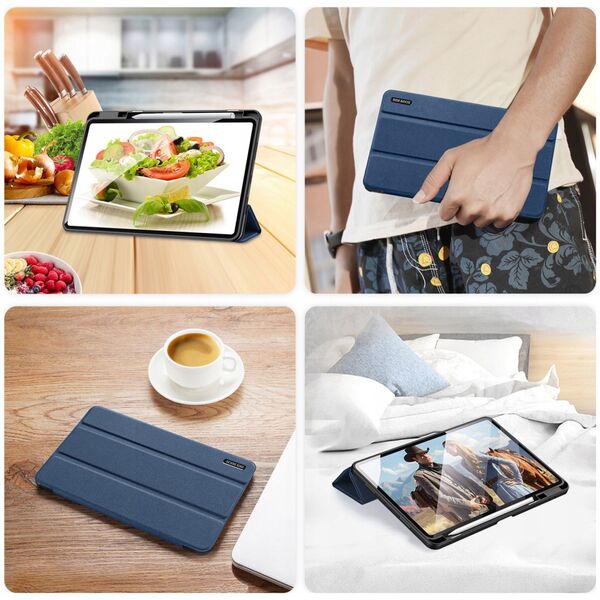 Etui na tablet Dux Ducis Etui Dux Ducis Domo z klapką i smart sleep na Xiaomi Pad 6 / 6 Pro - niebieskie