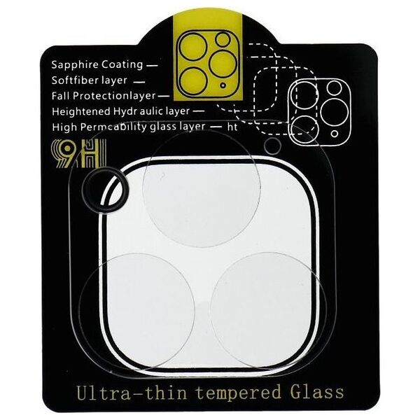 OEM Szkło hartowane 5D Full Glue do aparatu - do iPhone 13 Pro / 13 Pro Max Transparent