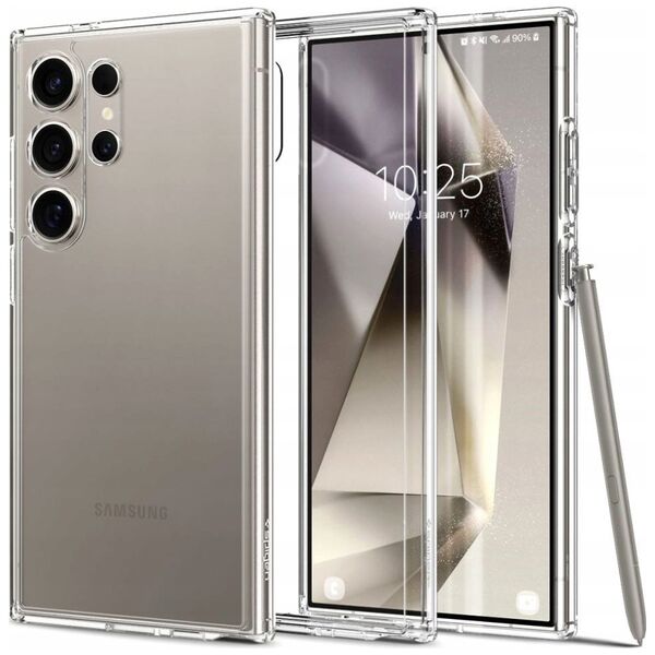 Etui Spigen Ultra Hybrid do Samsung       Galaxy S25 Ultra przezroczysty